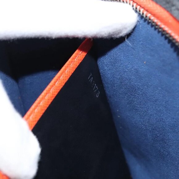 LOUIS VUITTON Epi Pochette Voyage Clutch Bag Blue M62912 LV Auth 120320 - Picture 11 of 16